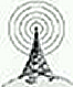 small antenna logo for setting corner